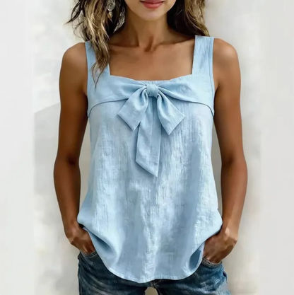 Square-Neck Tank Top